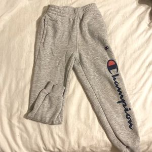Champion kids joggers for size boys 6T.
